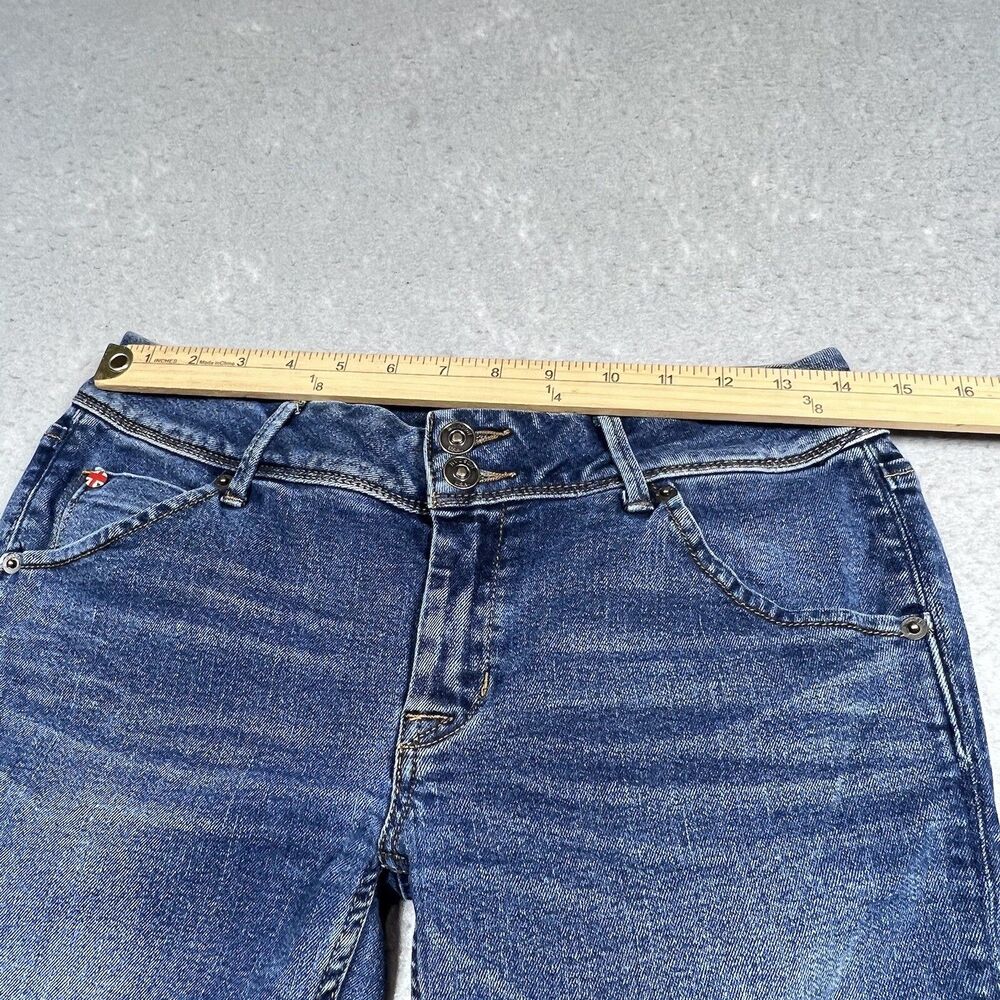 Hudson Jeans Womens Size 27 Collin Skinny Low Rise Stretch Denim Blue Jeans - Picture 6 of 15